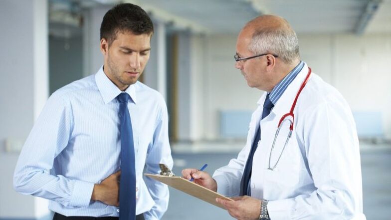 Consultarea medicului în caz de simptome de prostatita