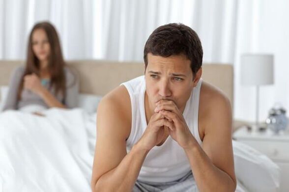 Impotență la un bărbat cu prostatită