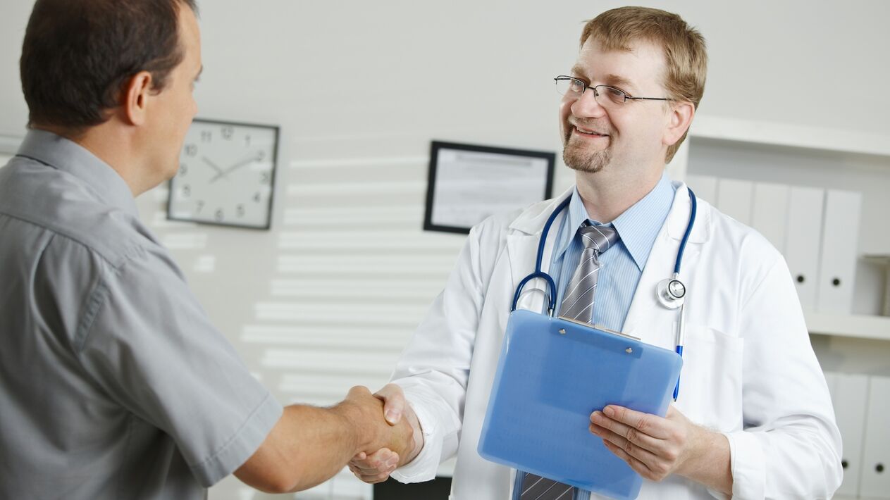 Consultație cu un specialist în prostatită