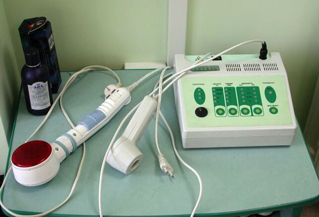 Aparat de fizioterapie pentru tratamentul prostatitei cronice